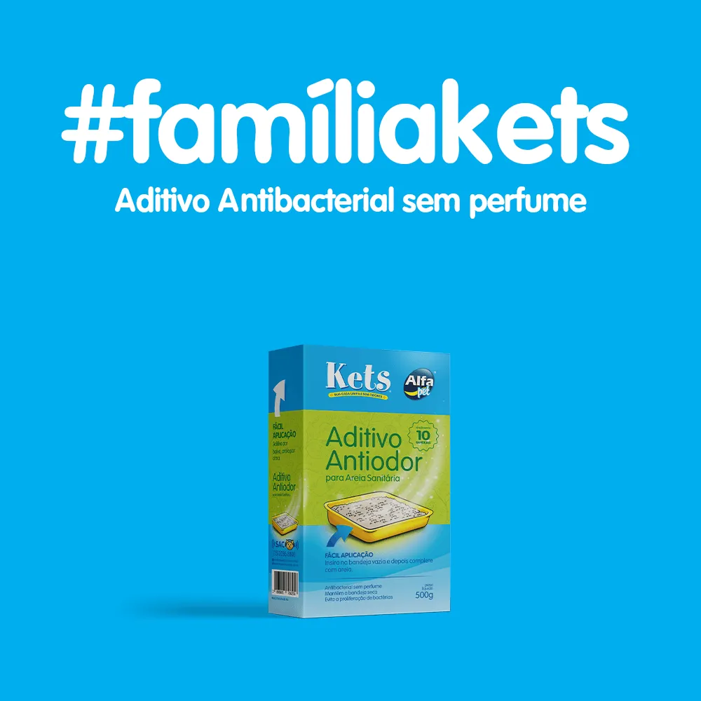 Aditivo Antiodor para Areia Sanitária Kets — foto 3