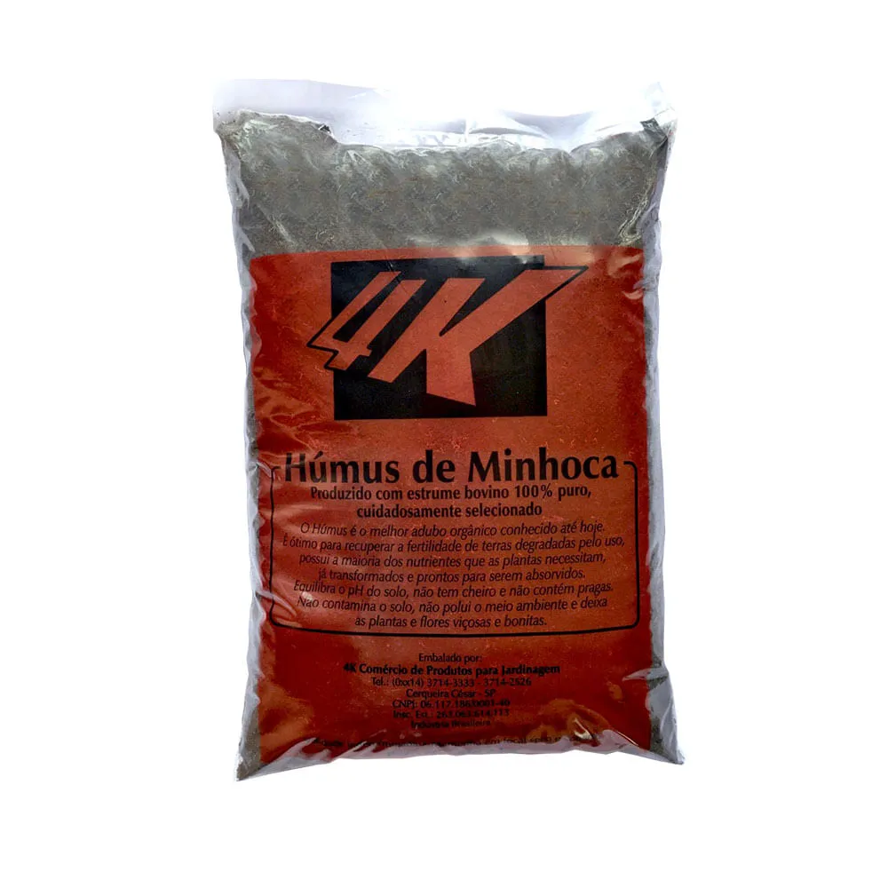 Adubo Orgânico Humus de Minhoca Quatro K — foto 2