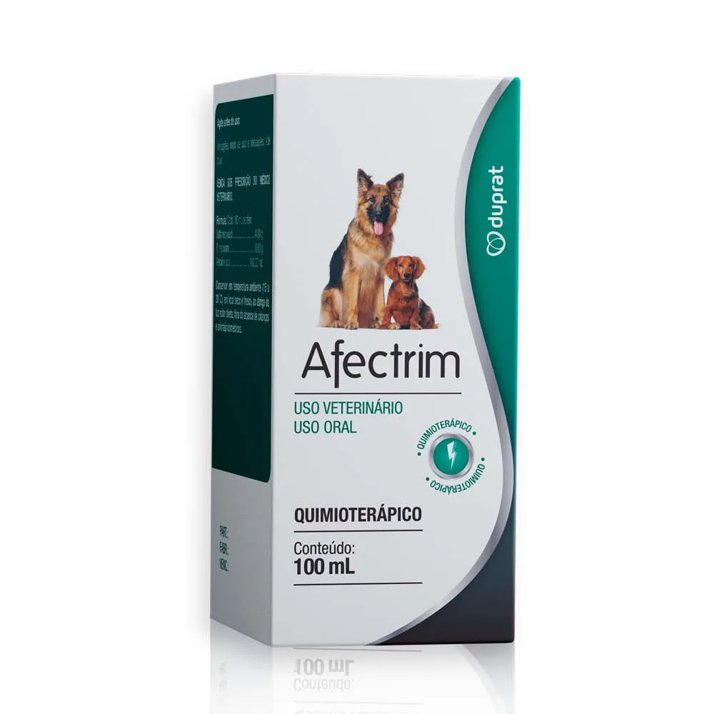 Afectrim Antibiótico para Infecções em Cães e Gatos Duprat