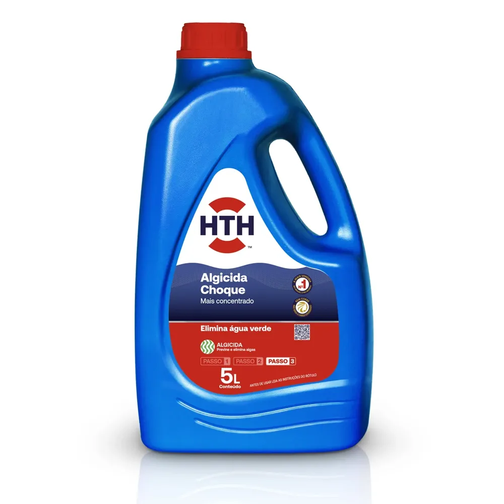 Algicida de Choque Solução Água Verde HTH — foto 3