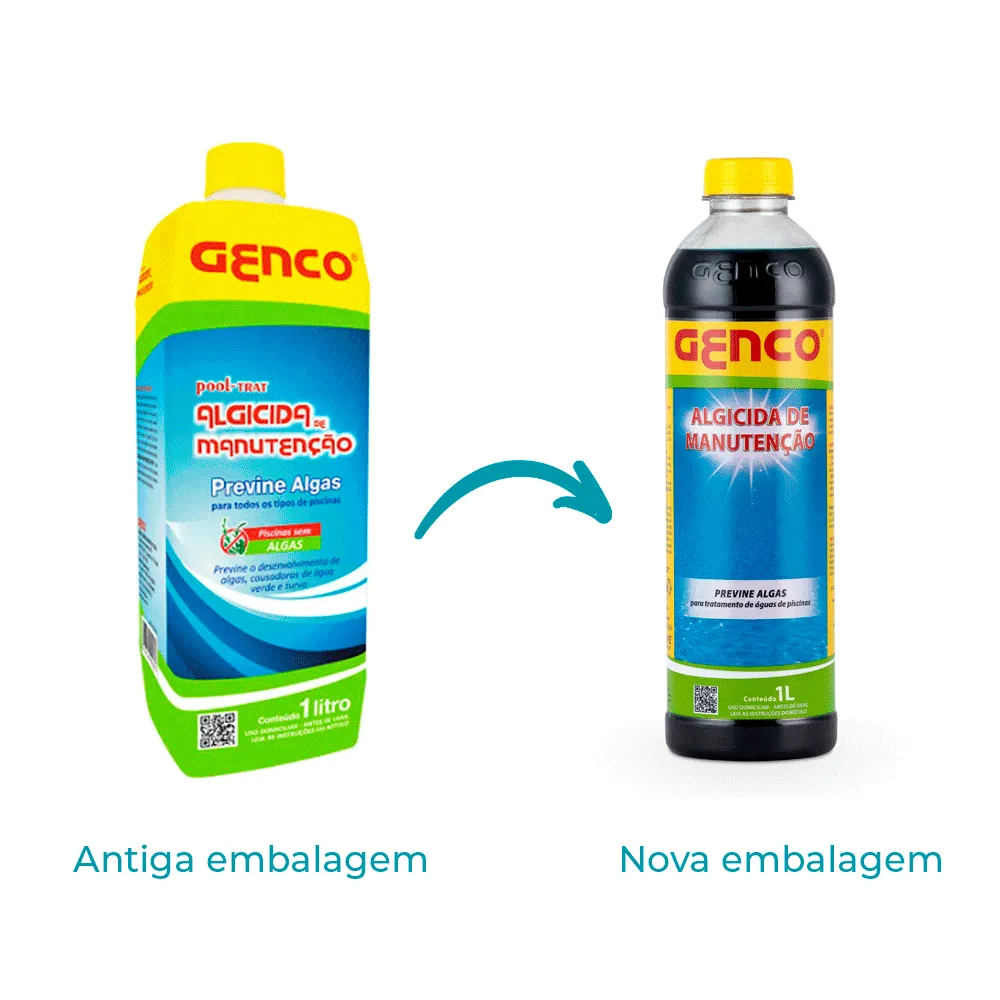 Algicida de Manutenção para Piscinas Genco — foto 2