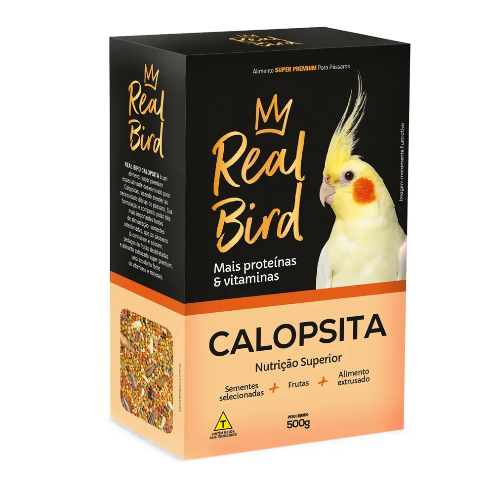 Ração Real Bird Calopsita Zootekna