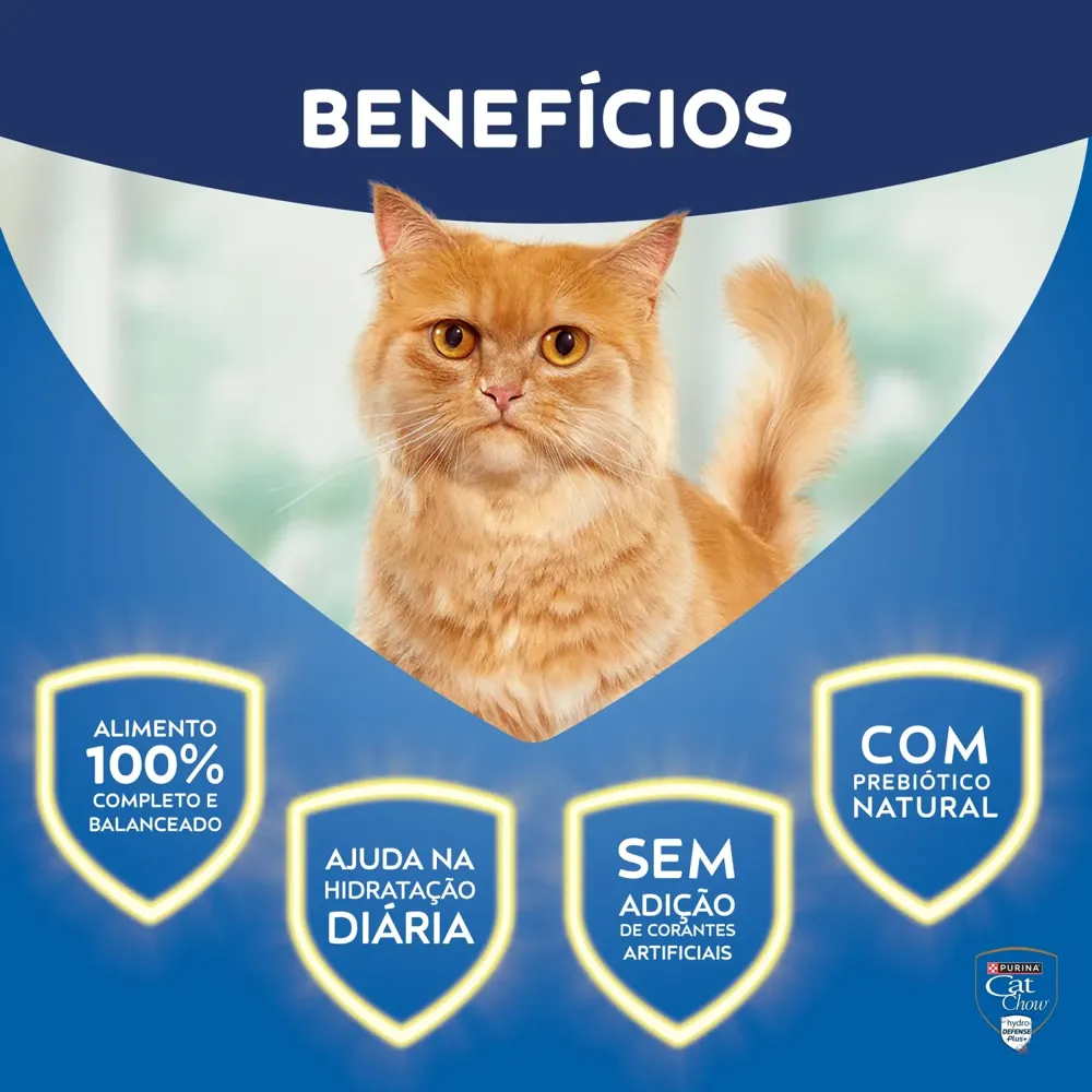 Ração Úmida Cat Chow Adultos Frango — foto 6