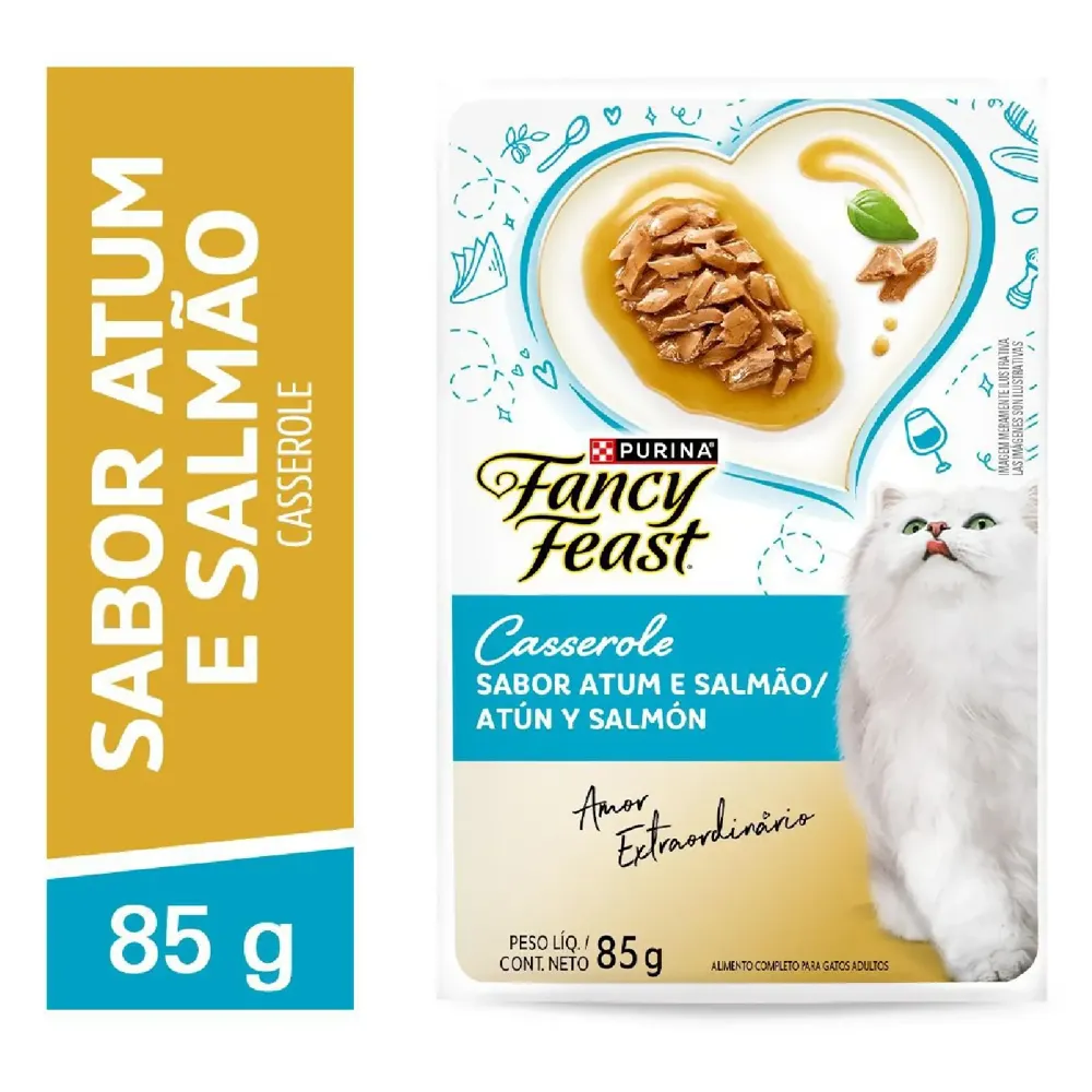 Ração Úmida Fancy Feast Casserole Atum — foto 2