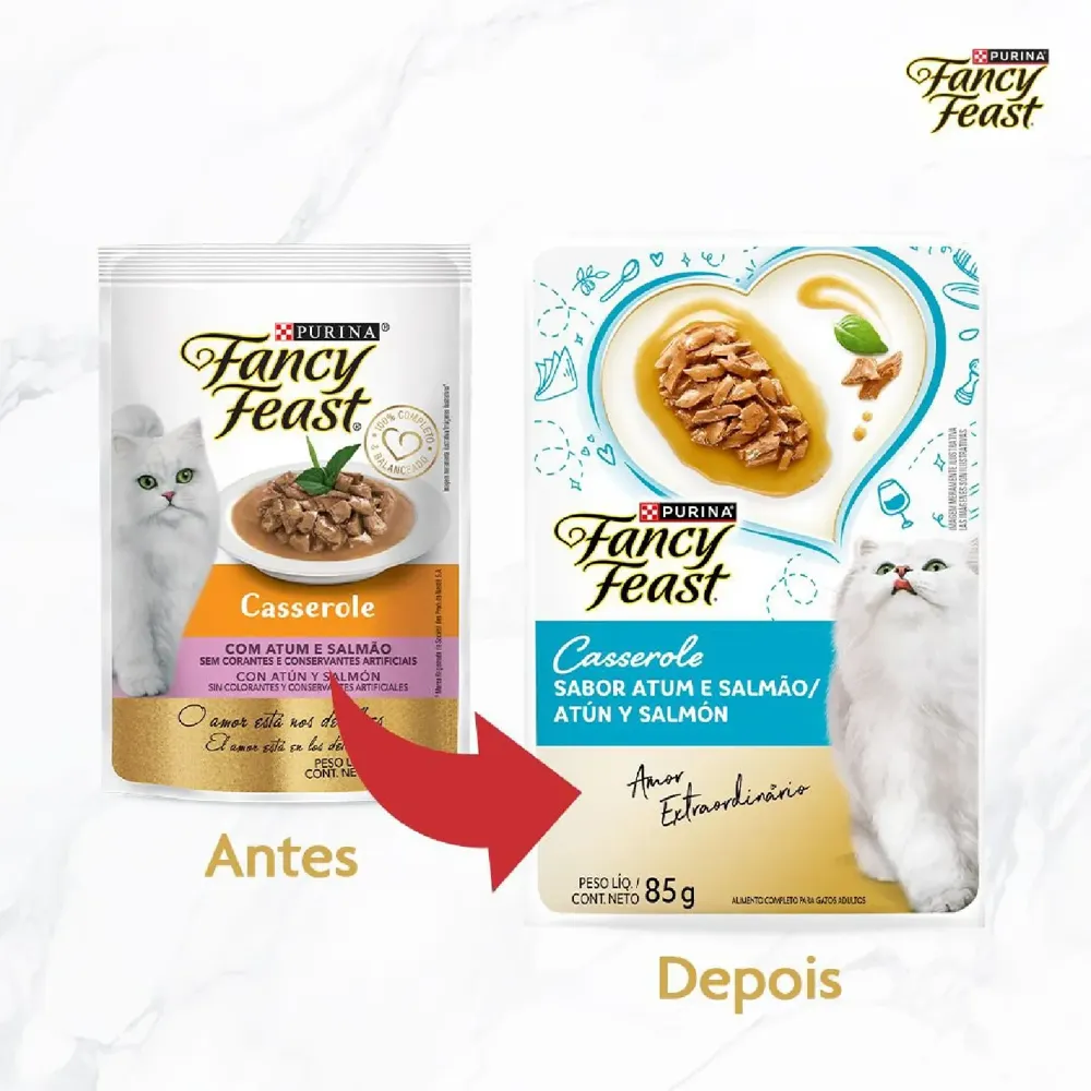 Ração Úmida Fancy Feast Casserole Atum — foto 4