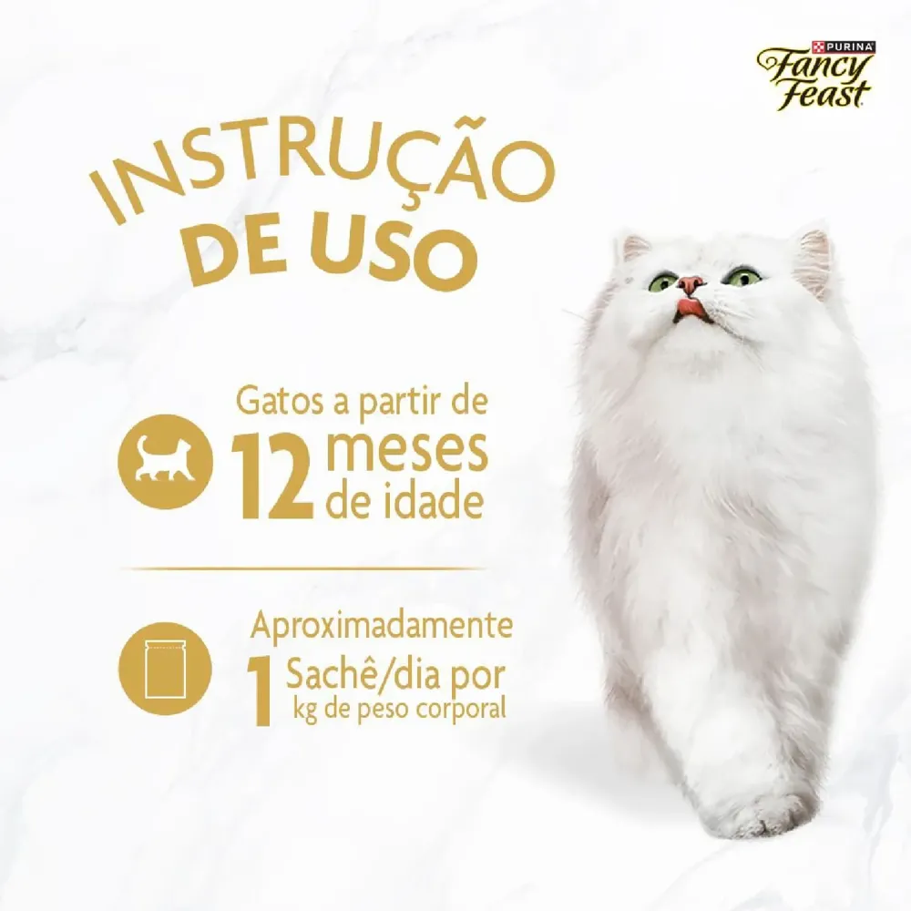 Ração Úmida Fancy Feast Casserole Atum — foto 6