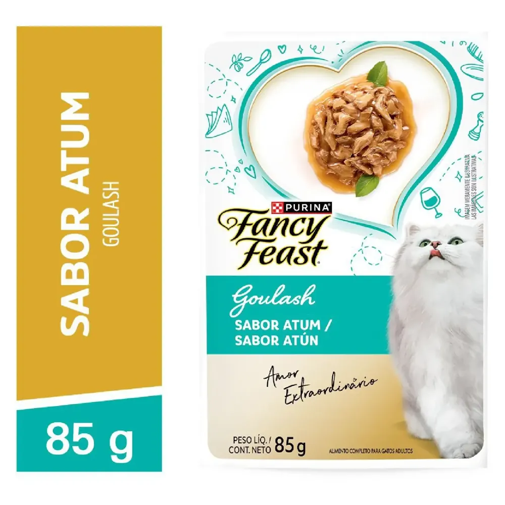Ração Úmida Fancy Feast Goulash Atum — foto 2