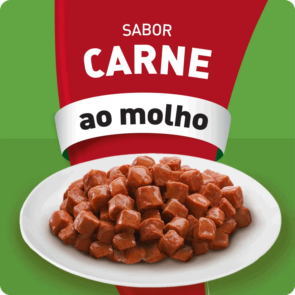Ração Úmida KiteKat Sachê para Gatos Adultos Carne ao Molho — foto 4