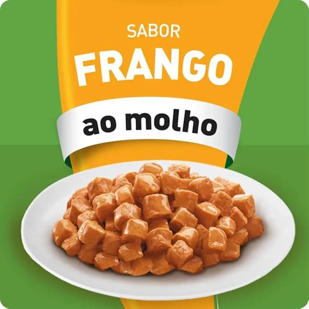 Ração Úmida KiteKat Sachê para Gatos Adultos Frango ao Molho — foto 4