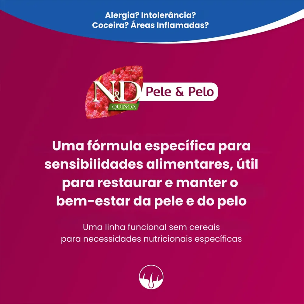 Ração Úmida N&D Quinoa Cães Skin e Coat Pato — foto 3