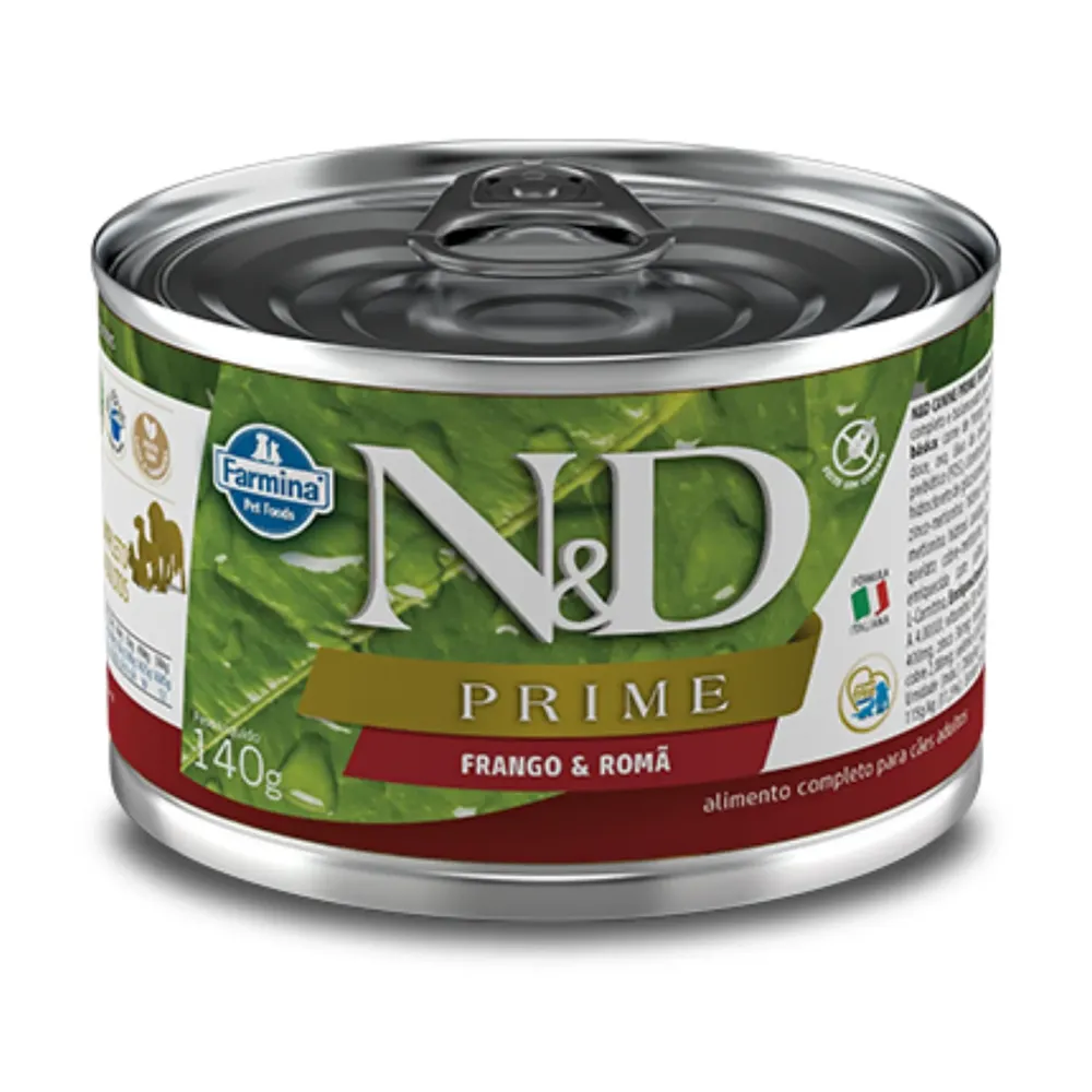 Ração Úmida N&D Prime Cães Adultos Frango e Romã