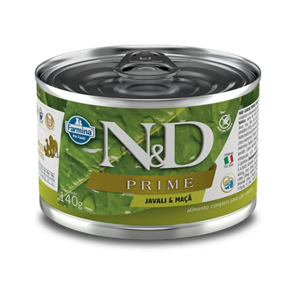 Ração Úmida N&D Prime Cães Javali e Maçã