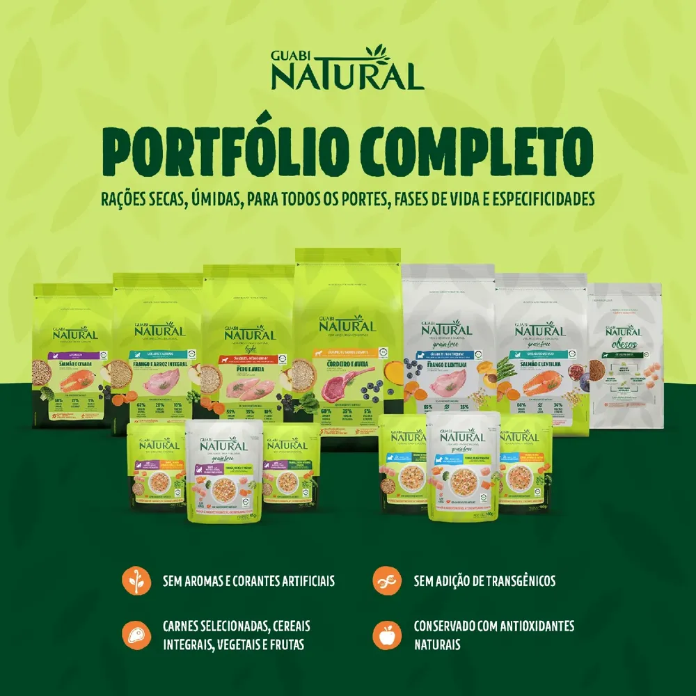 Ração Úmida Guabi Natural Grain Free Cães Adultos Salmão Frango e Vegetais — foto 6