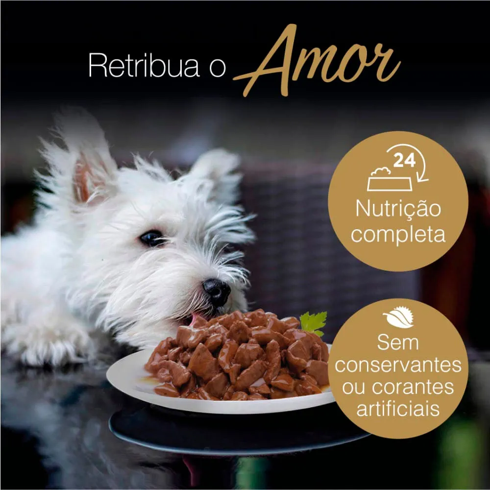 Ração Úmida Cesar para Cães Adultos Sachê Cordeiro Assado ao Molho — foto 4