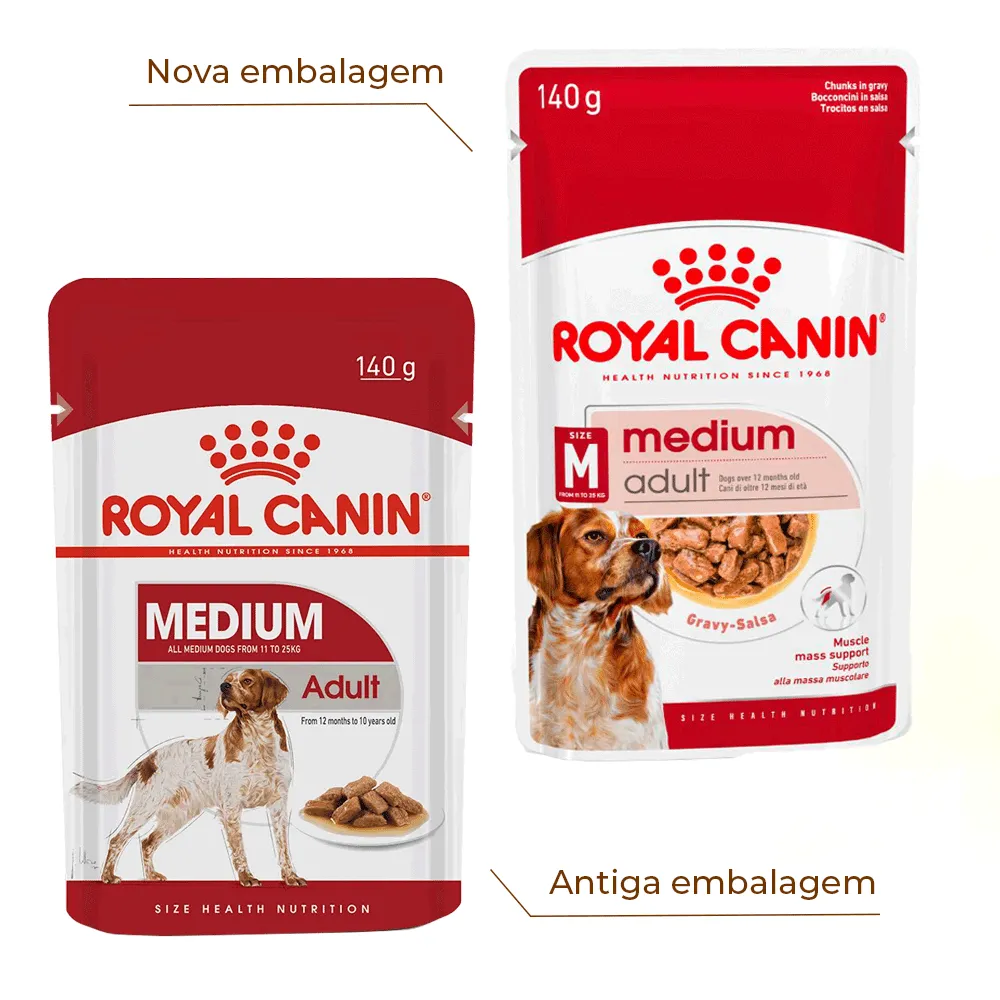 Ração Úmida Royal Canin Medium Adult Cães Adultos — foto 2
