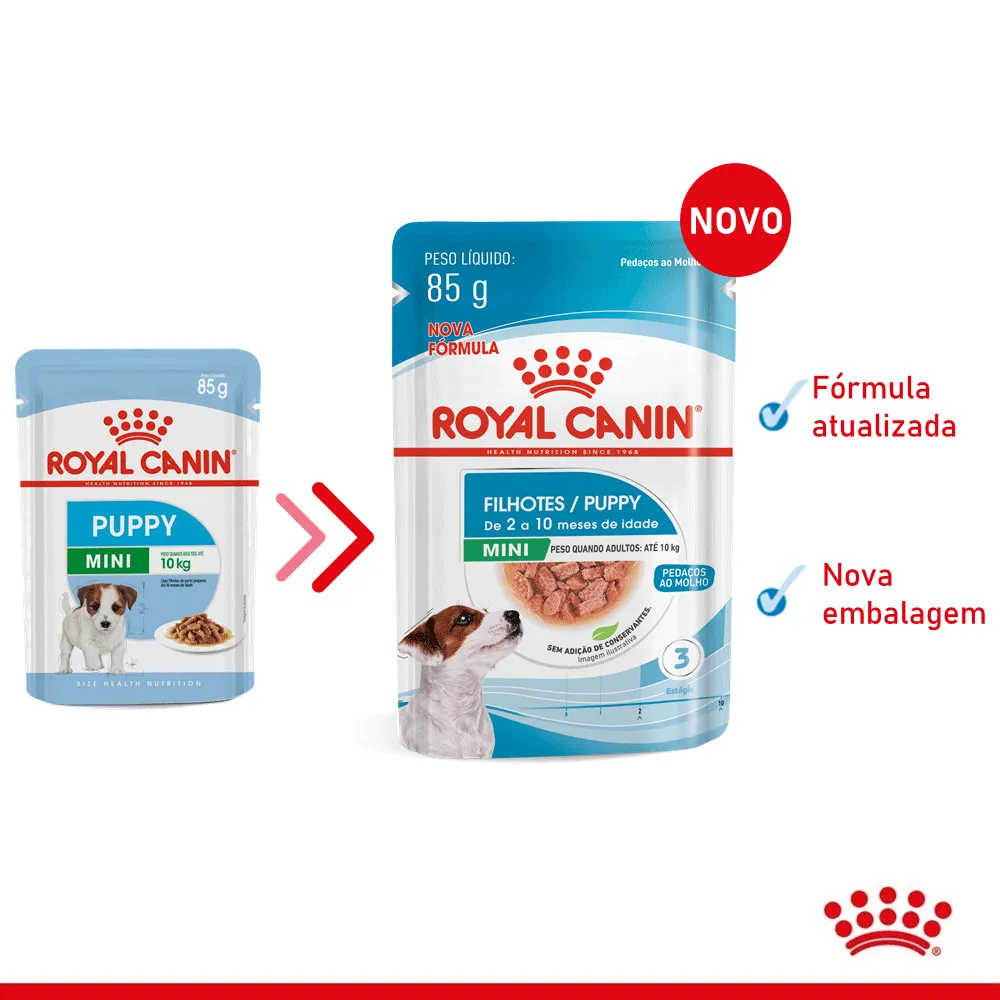 Ração Úmida Royal Canin Mini Puppy Cães Filhotes — foto 2