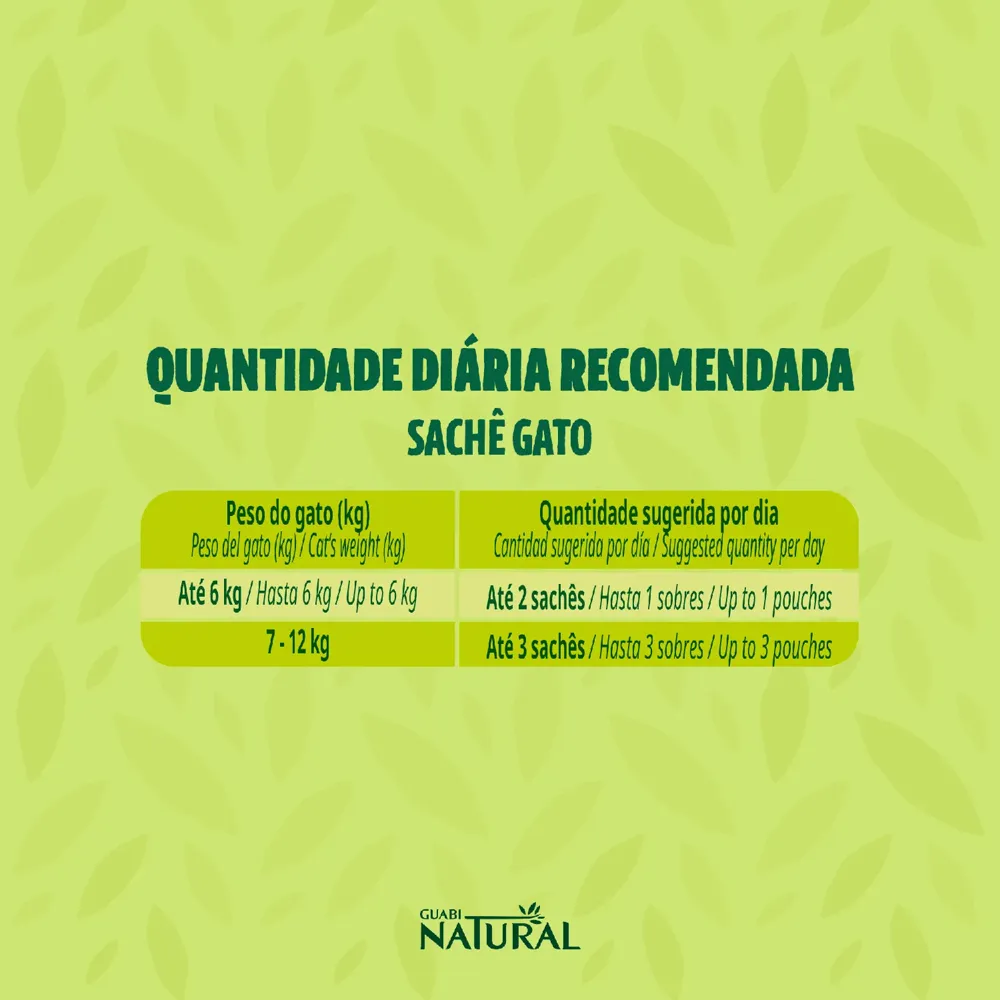 Ração Úmida Guabi Natural Grain Free Gatos Castrado Salmão e Frango — foto 4