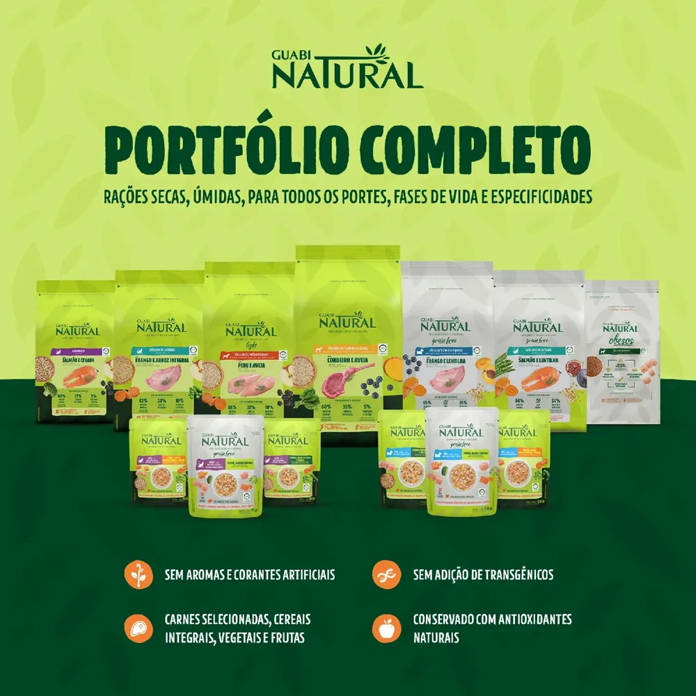 Ração Úmida Guabi Natural Grain Free Gatos Castrado Salmão e Frango — foto 6
