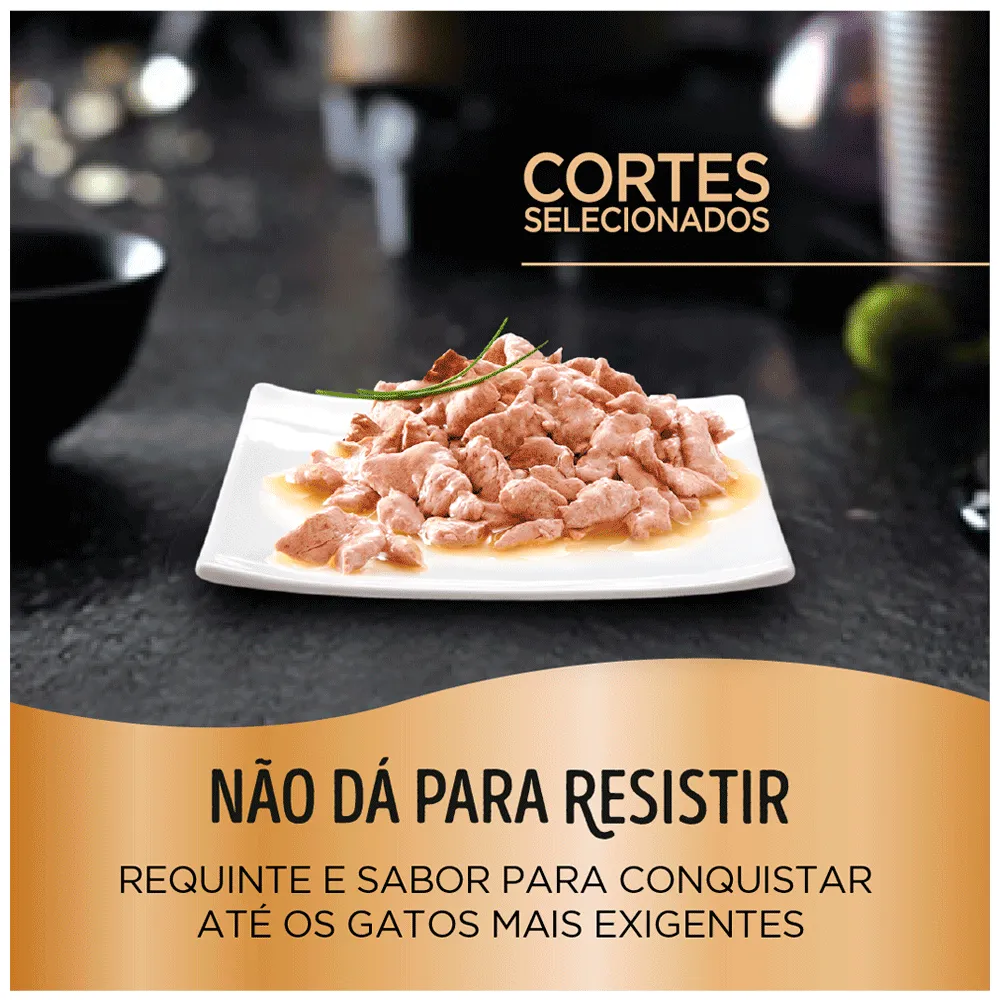 Ração Úmida Sheba Gatos Adultos Sachê Salmão ao Molho — foto 5