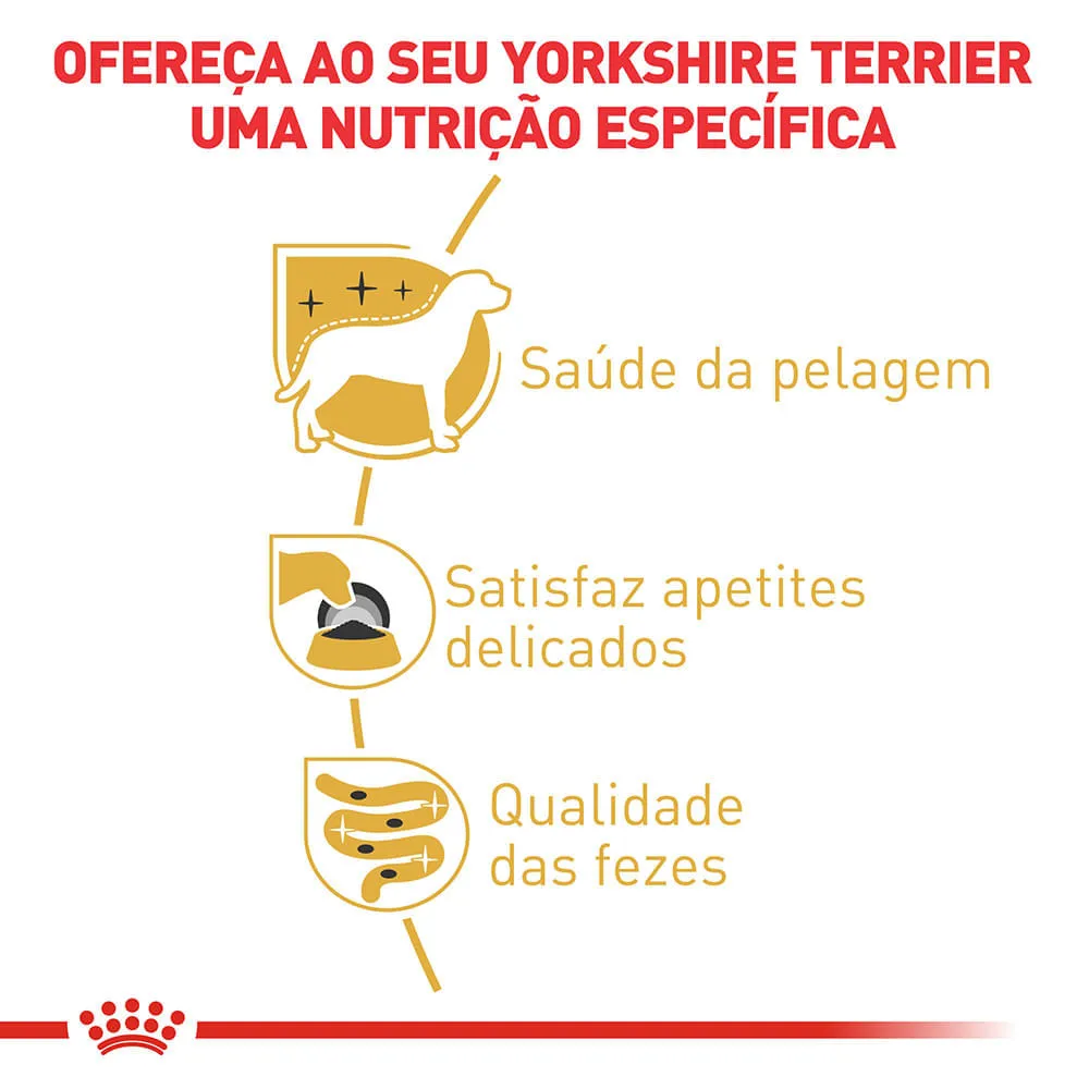 Ração Úmida Royal Canin Cães Adultos Yorkshire — foto 2