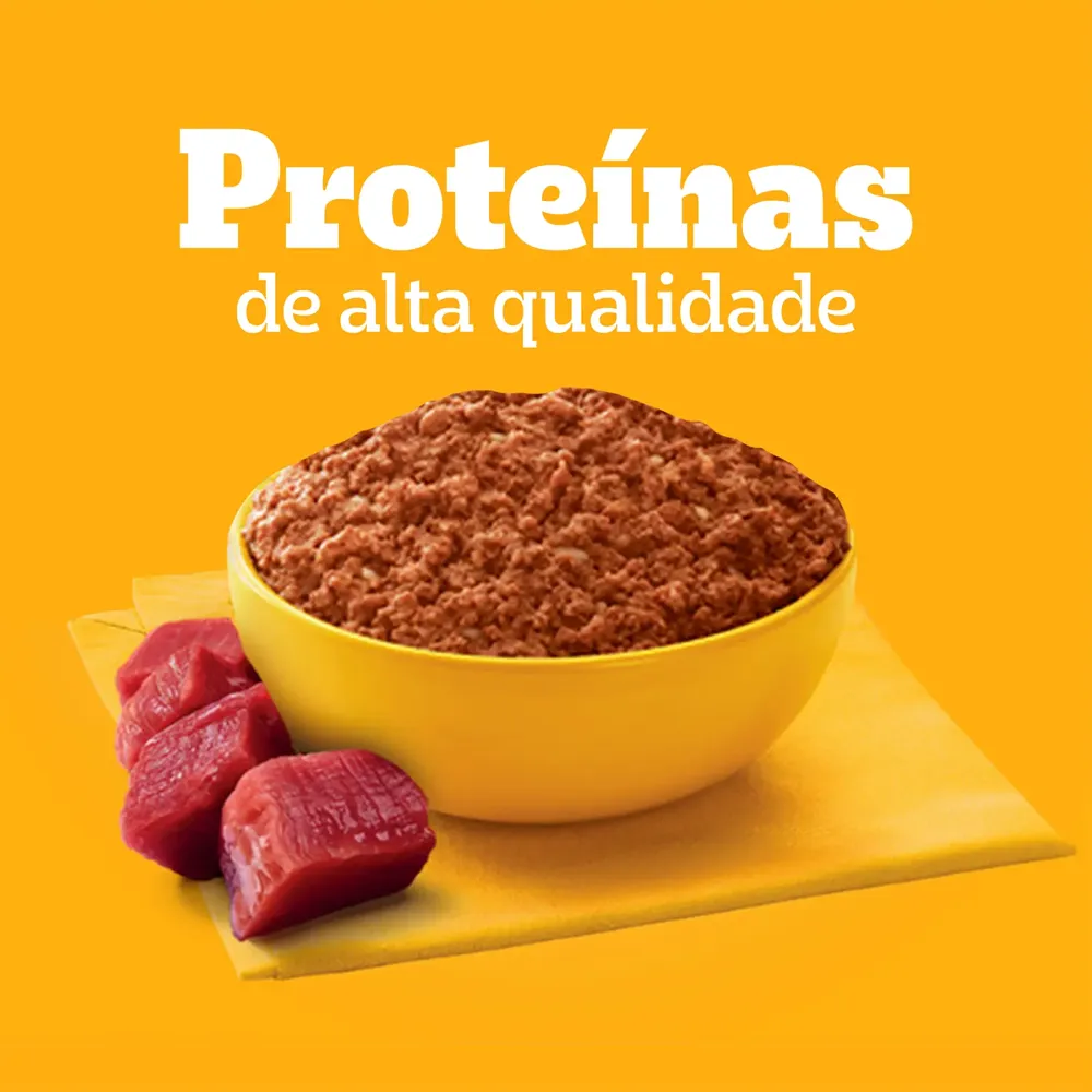 Ração Úmida Pedigree para Cães Adultos Lata Patê de Carne — foto 6