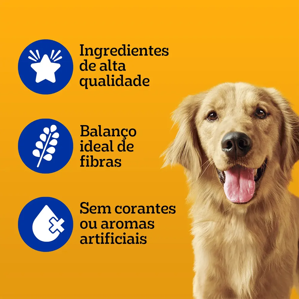Ração Úmida Pedigree para Cães Adultos Lata Patê de Frango — foto 3