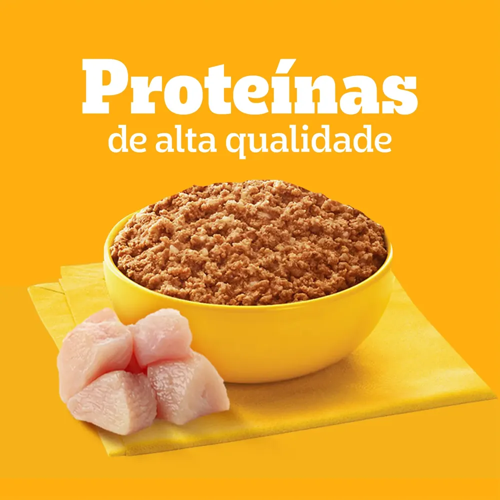 Ração Úmida Pedigree para Cães Adultos Lata Patê de Frango — foto 4
