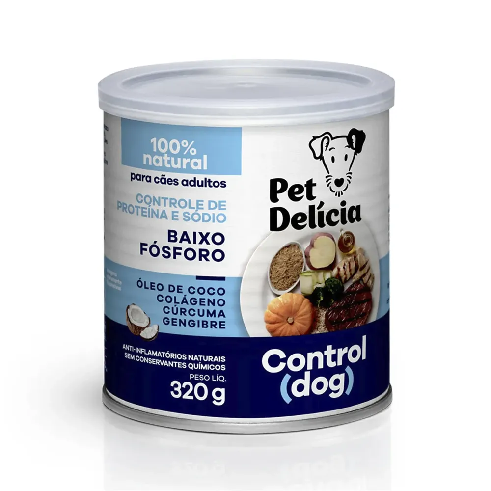 Ração Úmida Pet Delícia Cães Control Baixo Fósforo