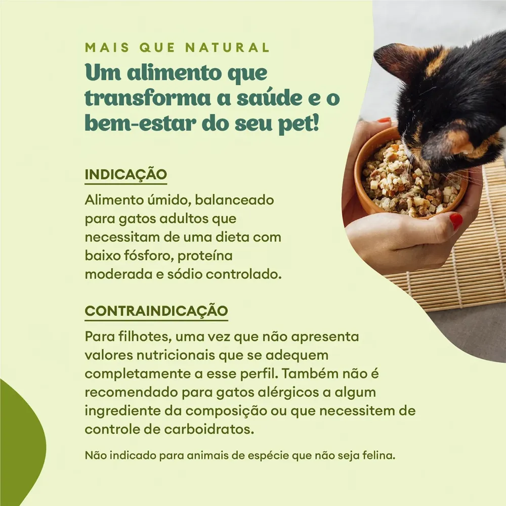 Ração Úmida Pet Delícia Gatos Control Baixo Fósforo — foto 4