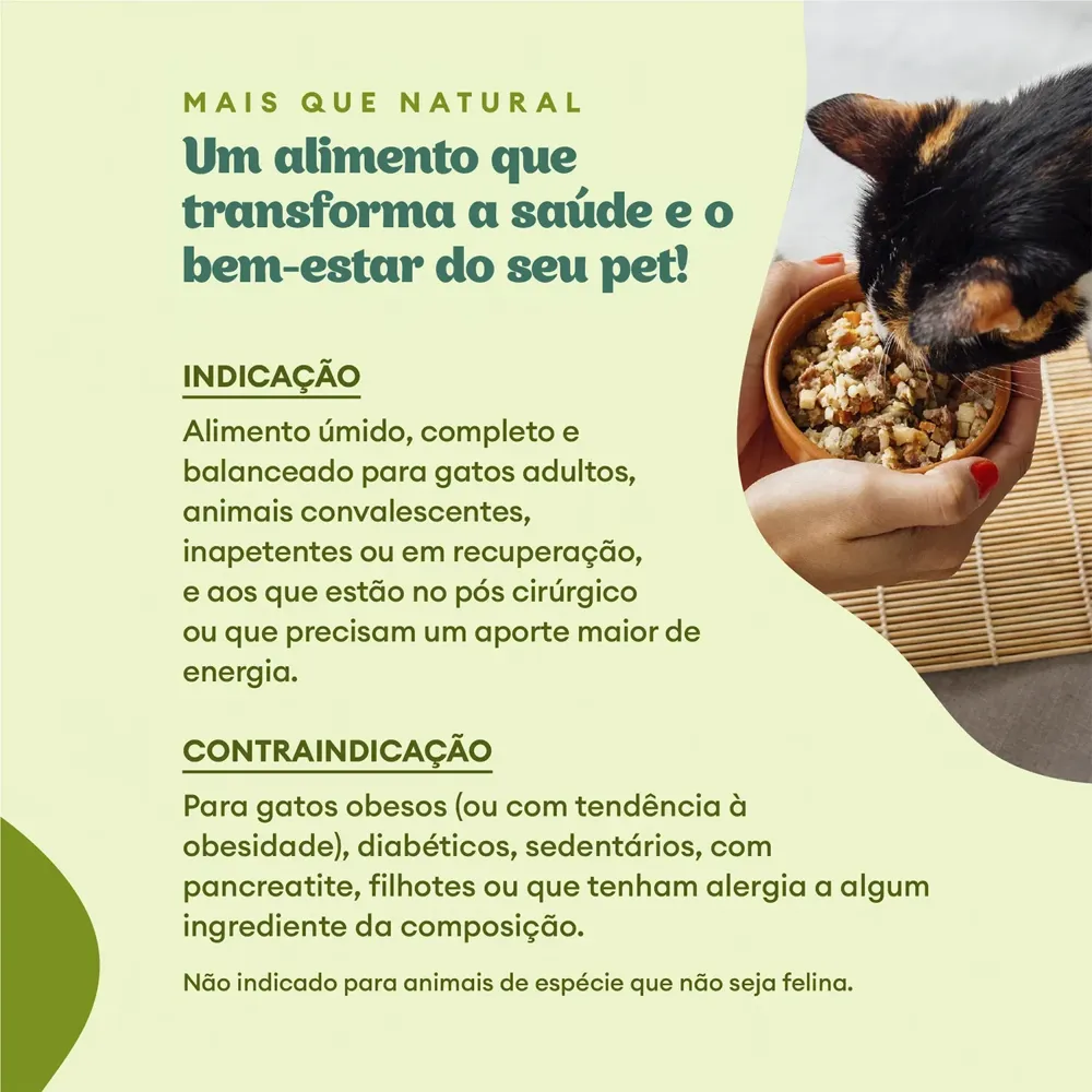 Ração Úmida Pet Delícia Gatos Hipercalórica — foto 4