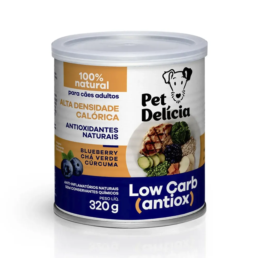 Ração Úmida Pet Delícia Cães Low Carb
