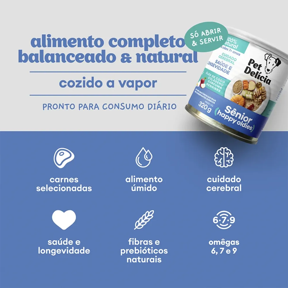 Ração Úmida Pet Delícia Cães Low Carb — foto 2