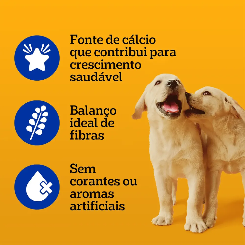 Ração Úmida Pedigree Sachê Cães Filhotes Carne ao Molho — foto 3