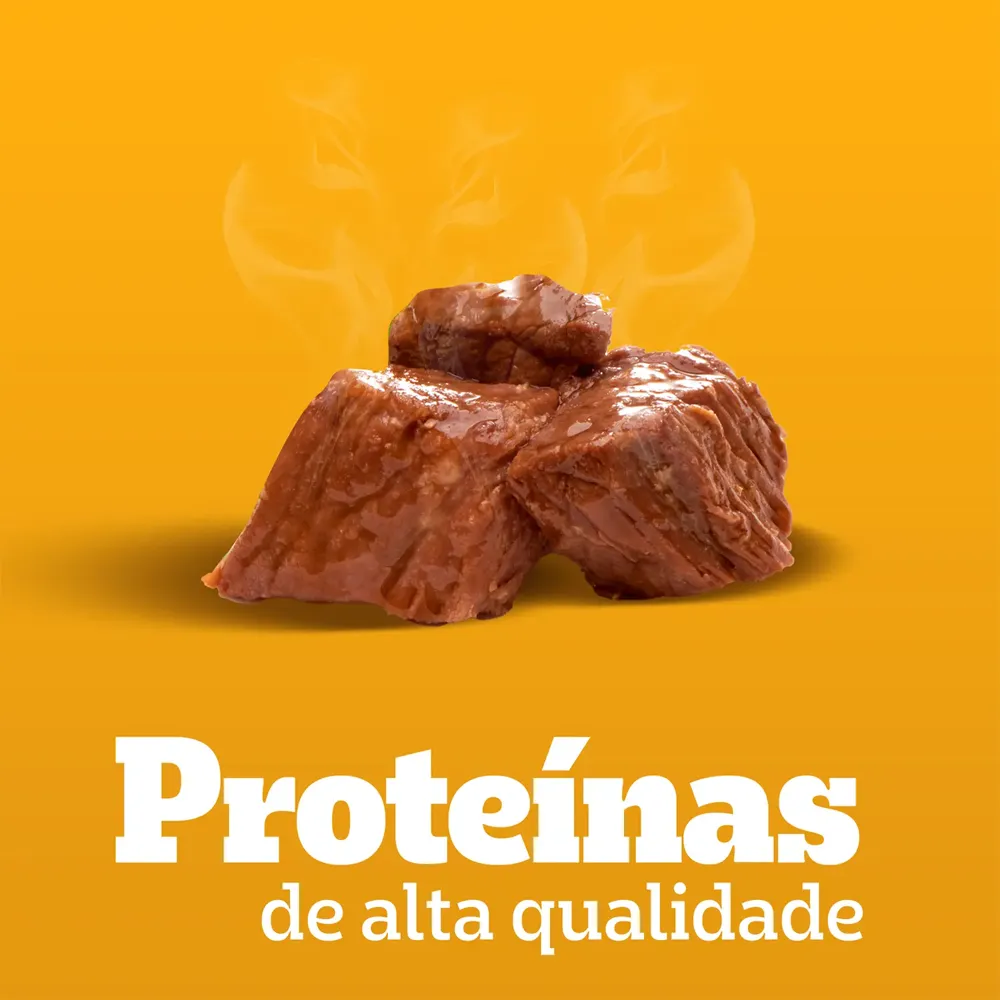 Ração Úmida Pedigree Sachê Cães Filhotes Carne ao Molho — foto 4