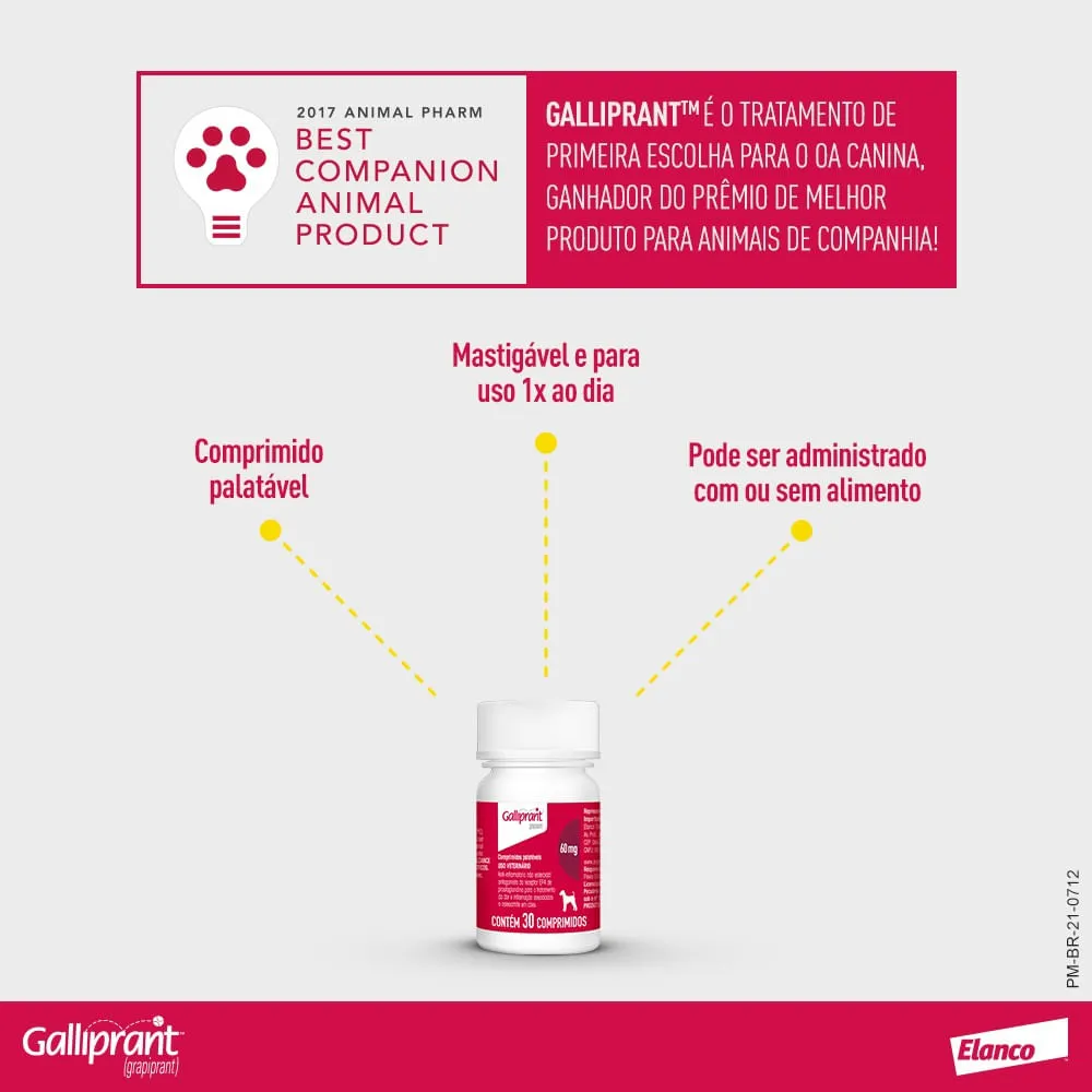 Galliprant 60mg Anti-inflamatório para Cachorro — foto 4