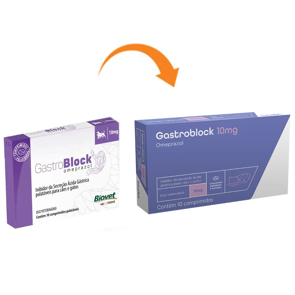 Antiácido GastroBlock 10mg Omeprazol — foto 2