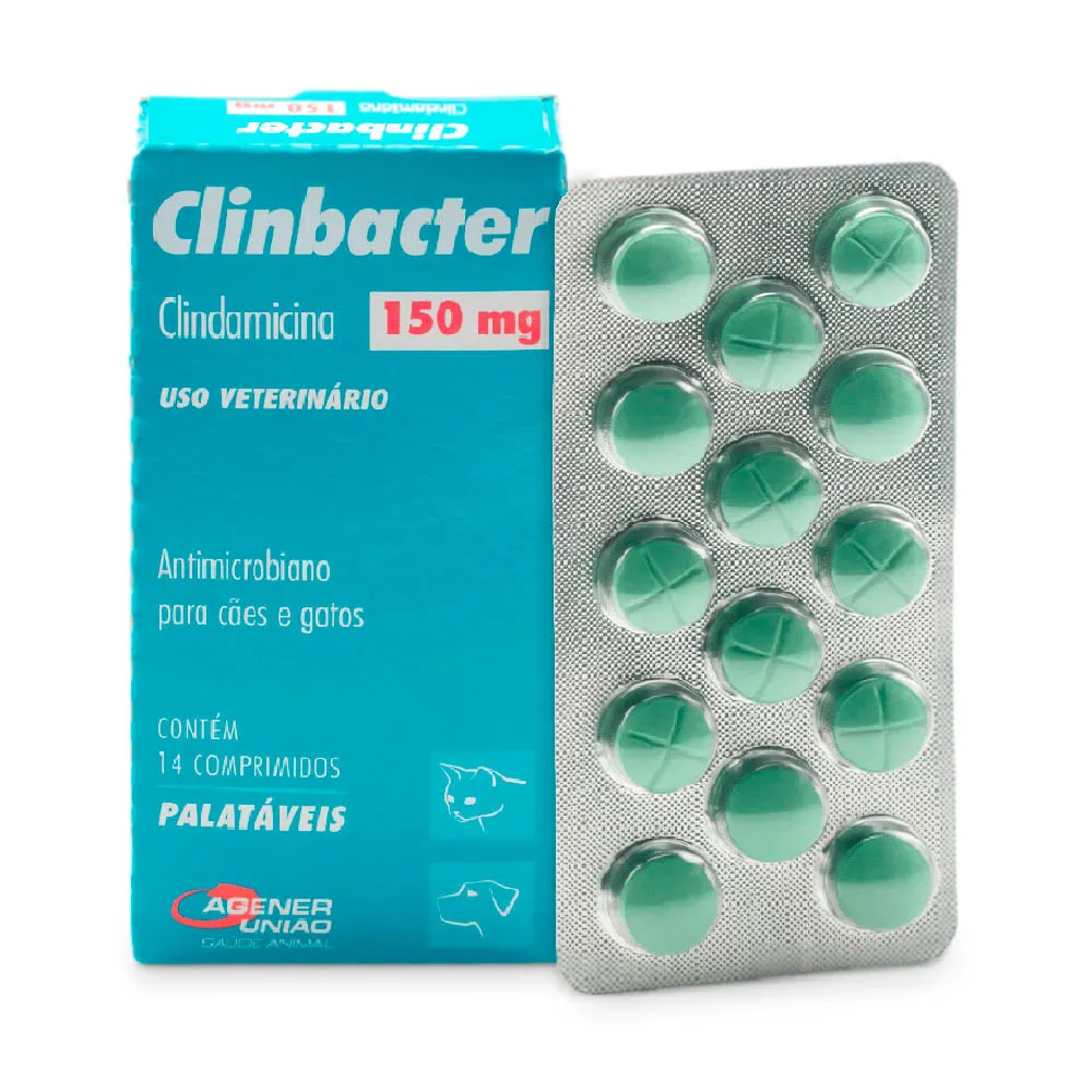 Clinbacter 150mg Antimicrobiano para Cães e Gatos — foto 2