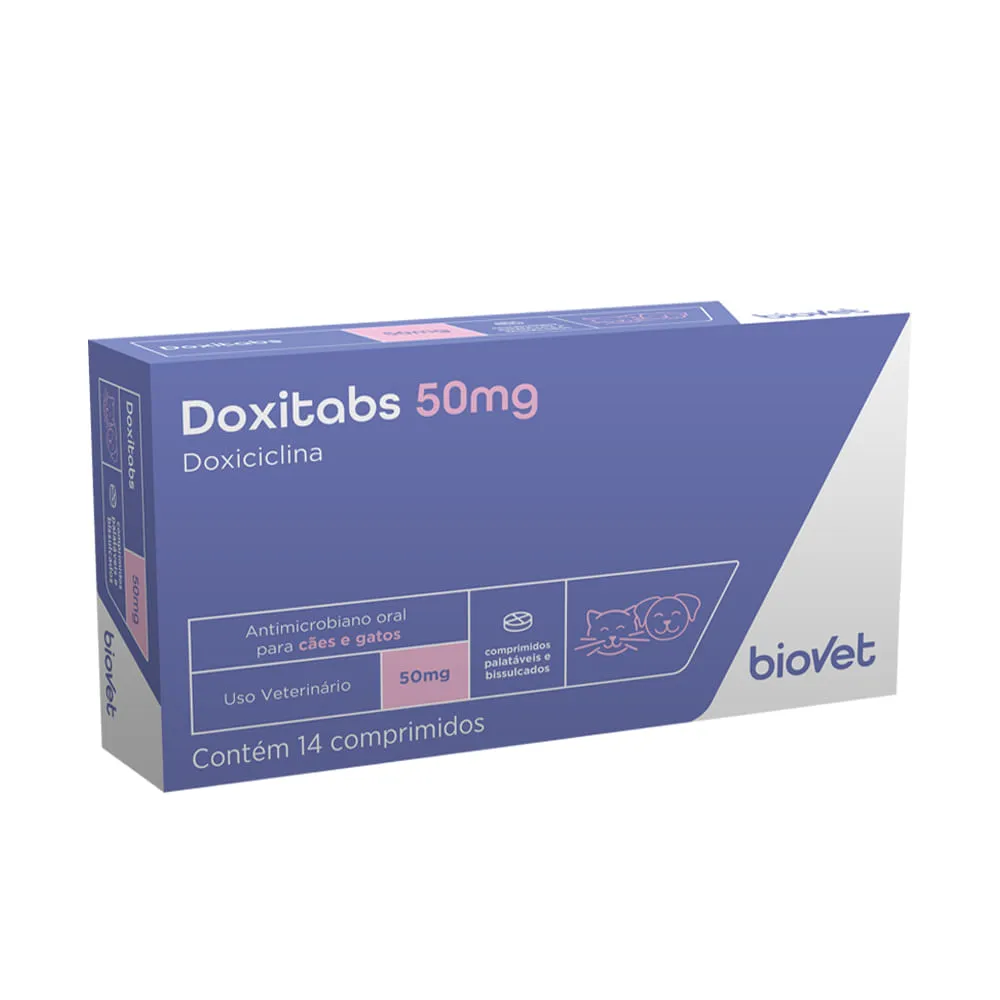 Antimicrobiano Doxitabs 50mg Biovet