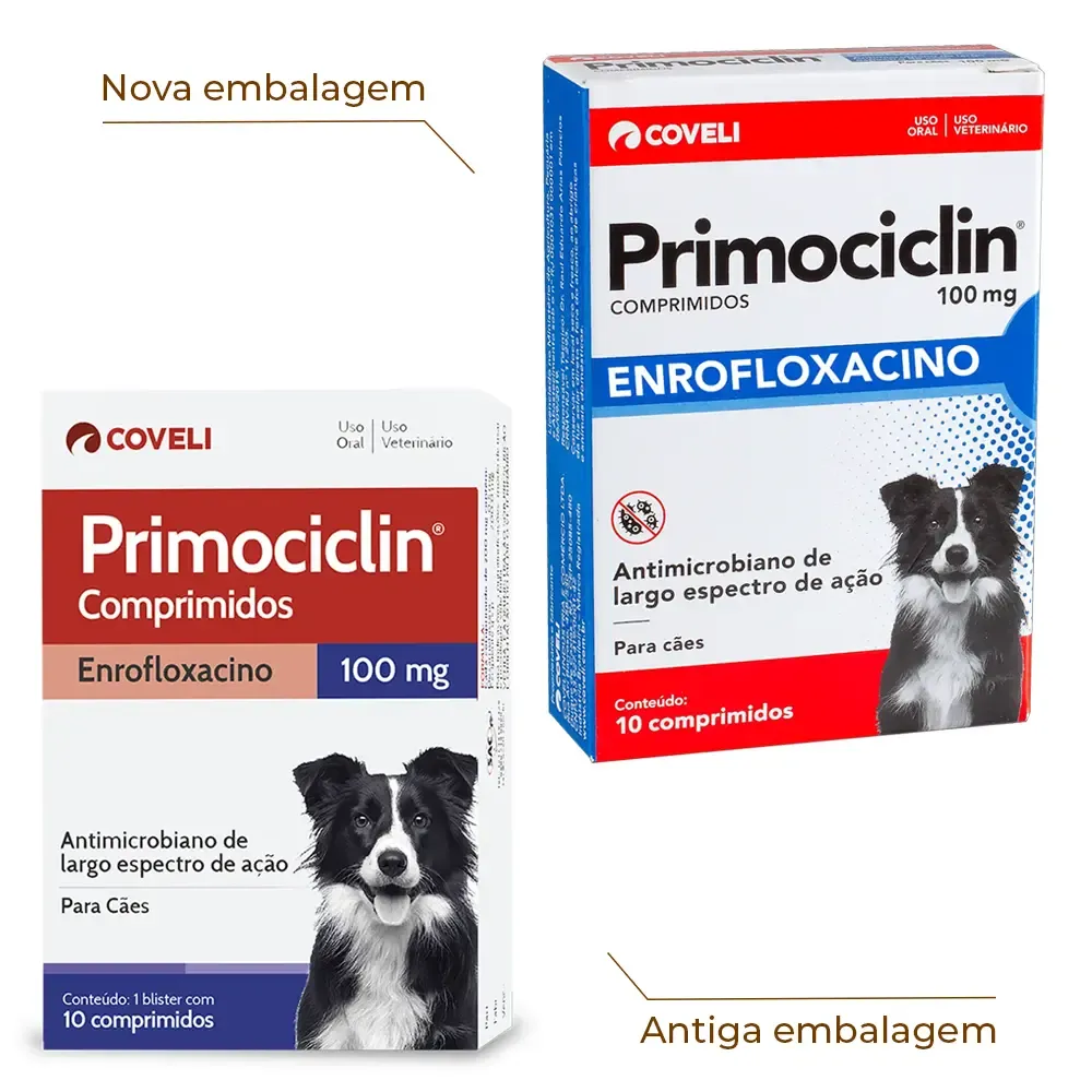 Antimicrobiano Primociclin 100mg Coveli — foto 2