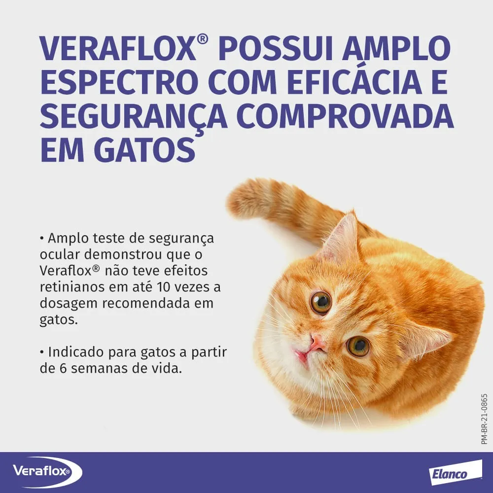 Veraflox Antimicrobiano Suspensão para Gatos — foto 6