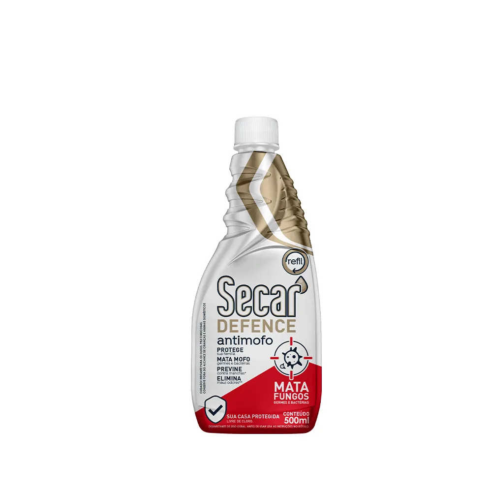 Antimofo Secar Defence Mata Fungos Refil