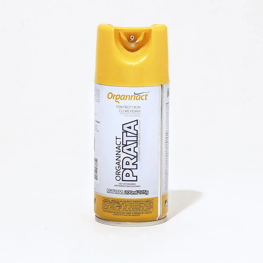 Organnact Prata Spray Antiparasitário