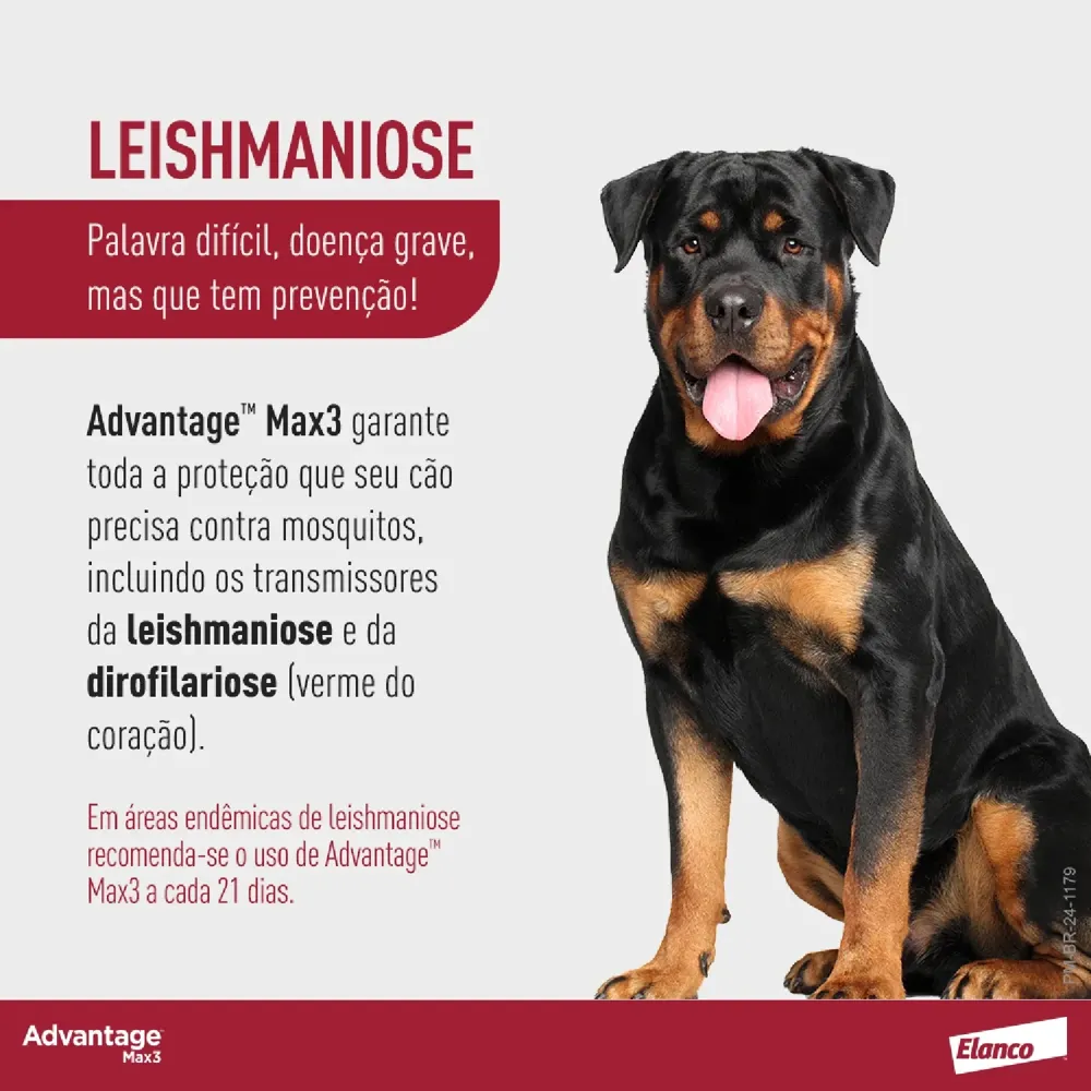 Antipulgas Advantage Max3 Cães mais de 25kg — foto 5