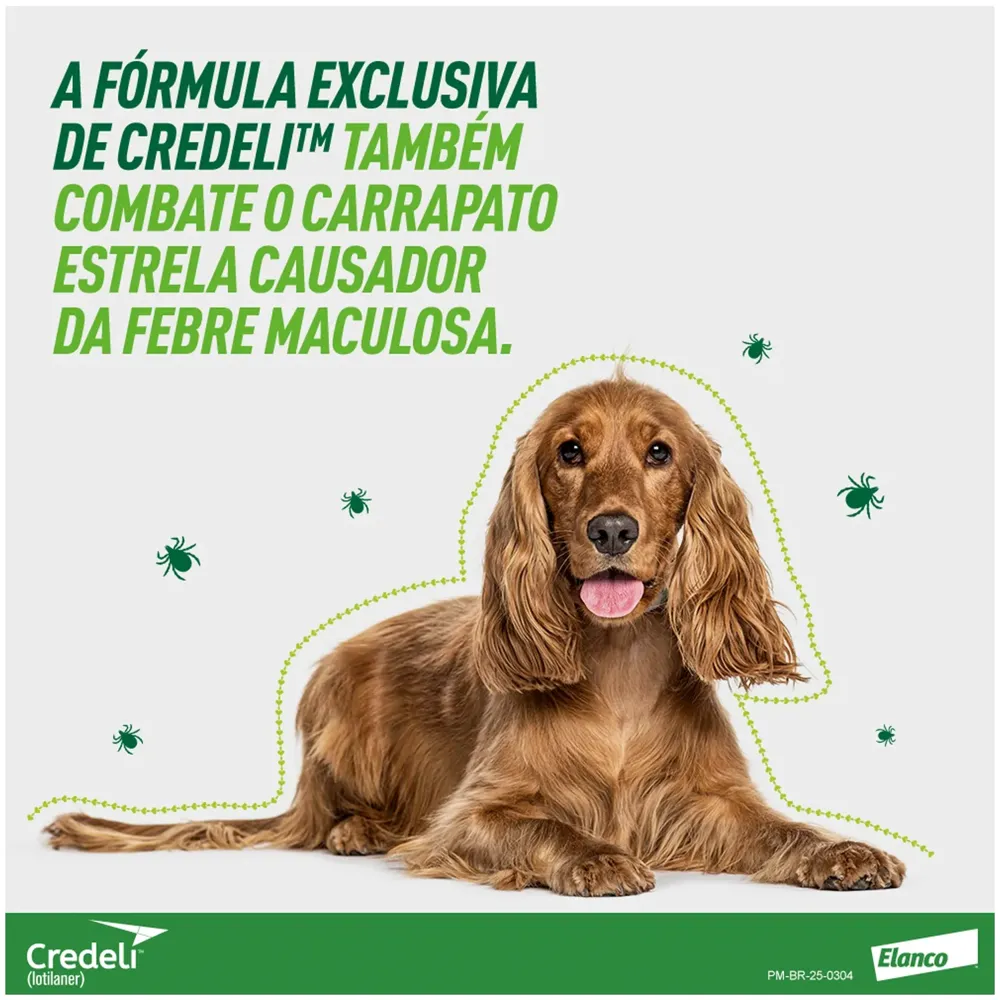 Antipulgas Credeli 56,25mg Cães 1,3 a 2,5 kg — foto 4
