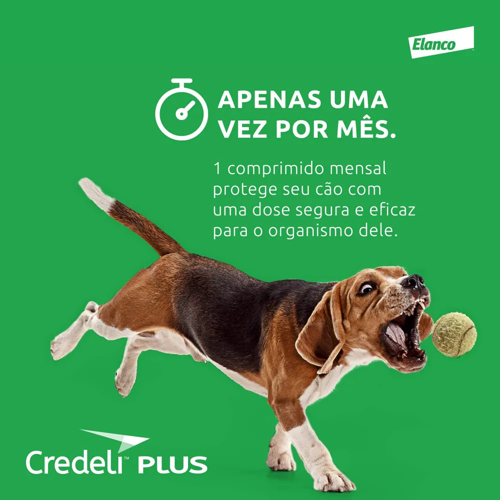 Antipulgas Credeli Plus Cães 2,8kg a 5,5kg — foto 5