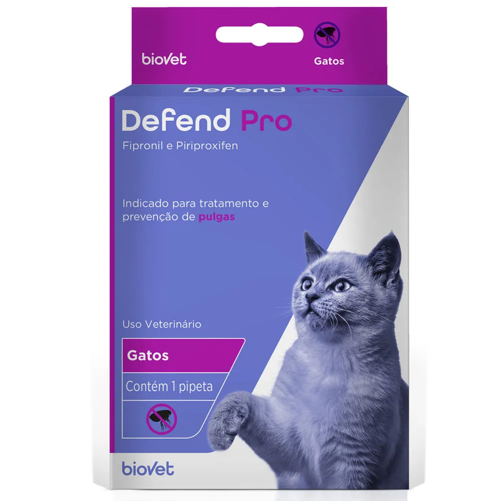 Antipulgas Defend Pro para Gatos Biovet