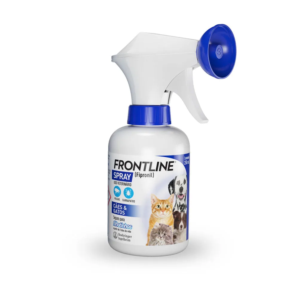 Antipulgas e Carrapatos Frontline Spray Cães e Gatos — foto 4