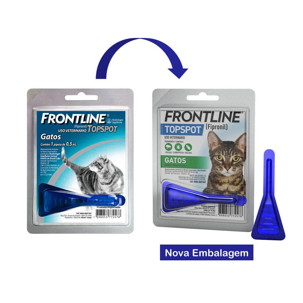 Antipulgas e Carrapatos Frontline Topspot Gatos — foto 2