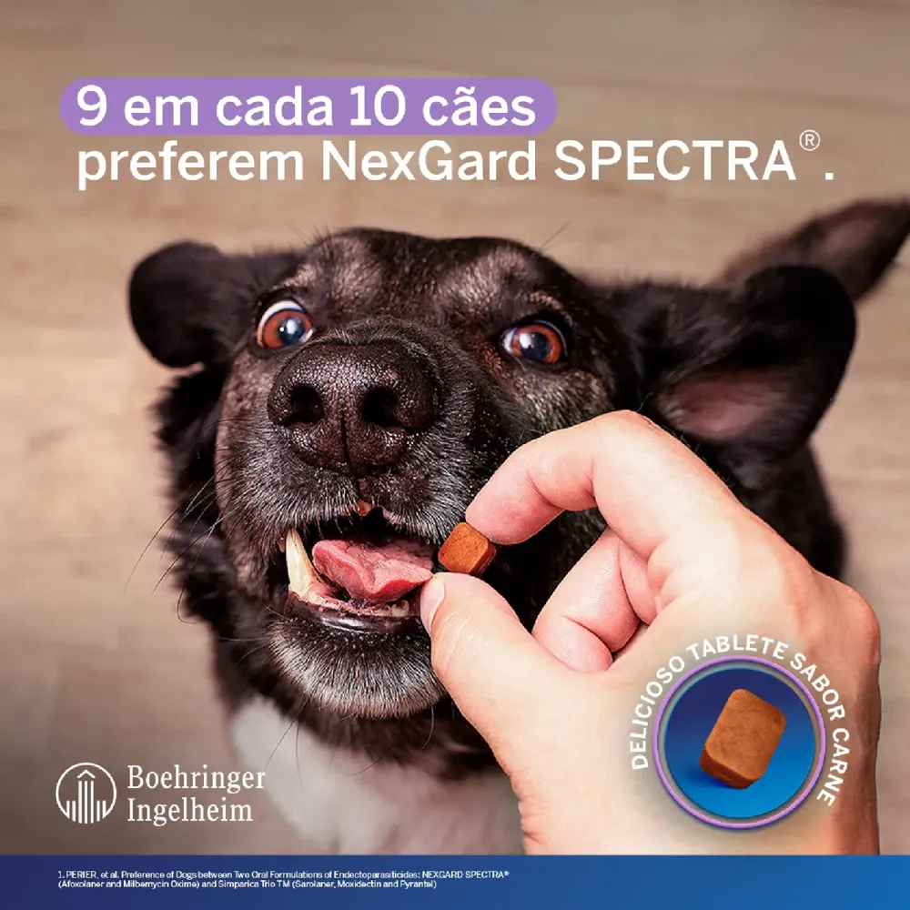 NexGard Spectra 2kg a 3,5kg: Antipulgas, Carrapatos e Vermífugo — foto 4