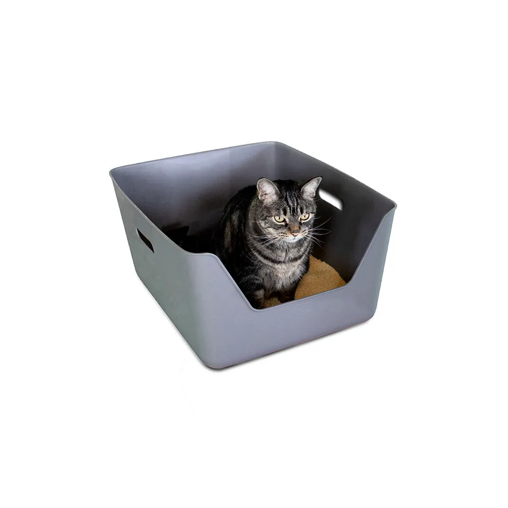 Bandeja Higiênica Cinza para Gatos — foto 4